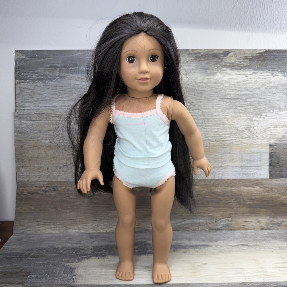 American Girl Doll Pleasant Company Josefina Doll Long Black hair